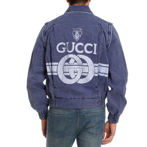 giacca jeans gucci|gucci clothing line.